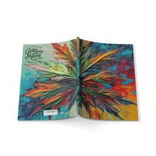 Load image into Gallery viewer, Softcover Budtender Notebook, A5 - AI Generated Art