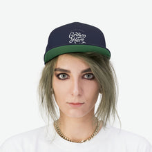 Load image into Gallery viewer, Grown Here Farms Unisex Flat Bill Hat
